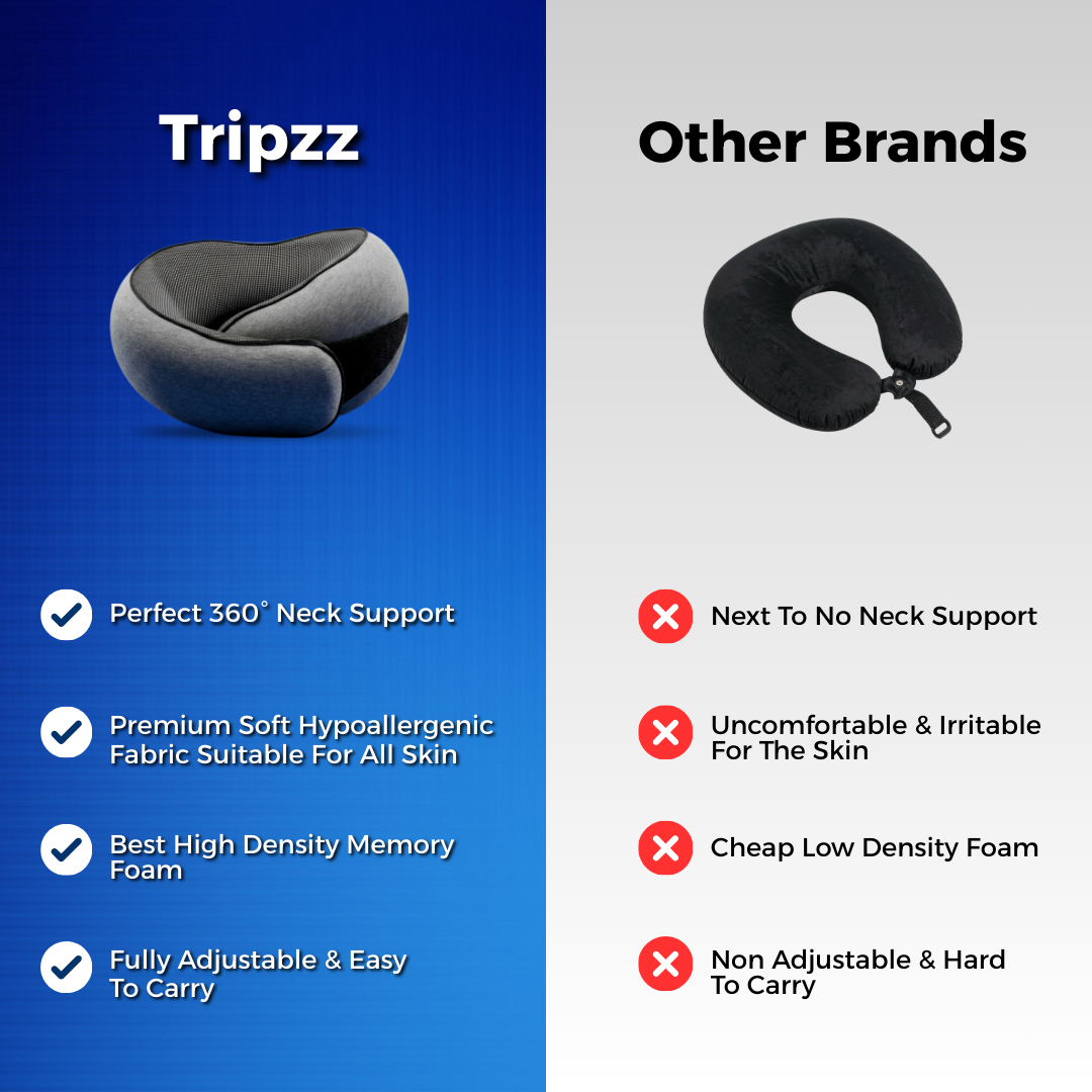 Tripzz™ Travel Pillow